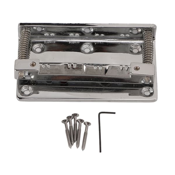 Metal Mandolin Bridge 8-String Saddle Bridge Plate Replacement Musical Instrument Accessories