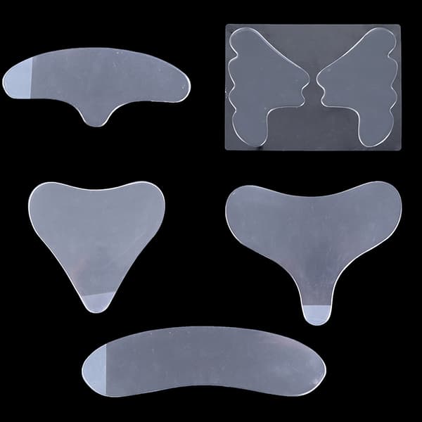 Silikoneplaster mod rynker - Genanvendelige silikoneplaster til rynker A5 A5