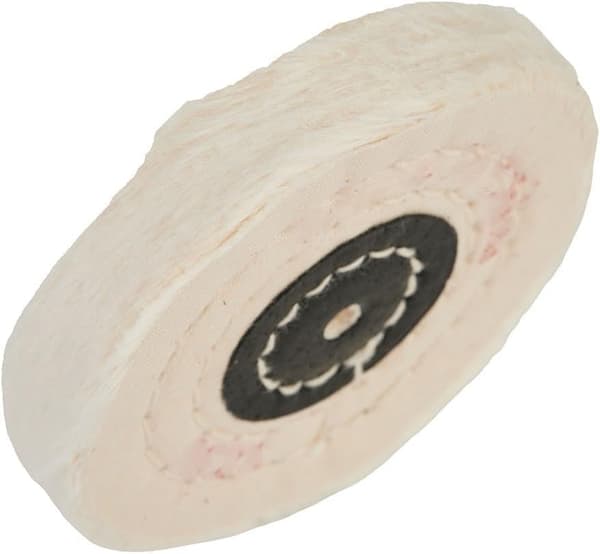 2tommer/3tommer/4tommer/5tommer/6tommer/7tommer/8tommer, poleringshjul til smykker, rustfrit stål, træ hvid farve