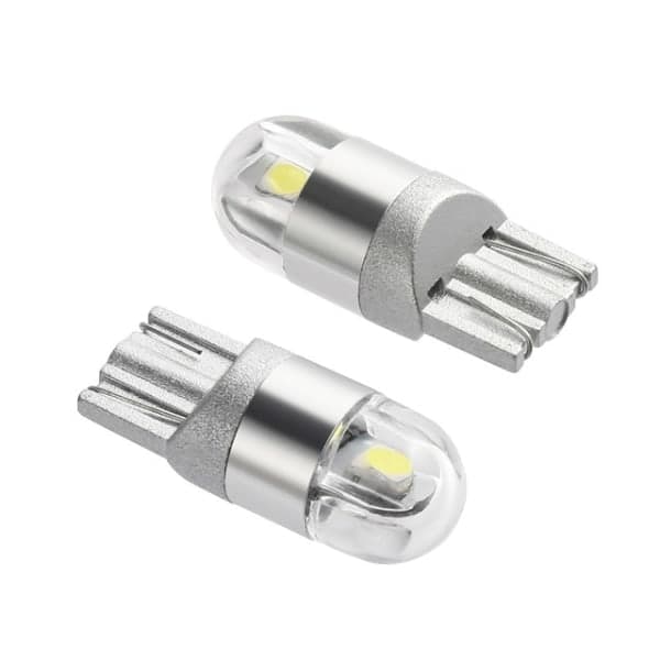 10 stk. hvite T10 3030 2SMD LED-billys (hvitt lys)