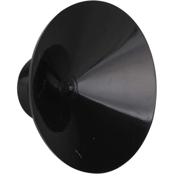 Pakke med 10 sorte 25 mm gummisugekopper til akvarier