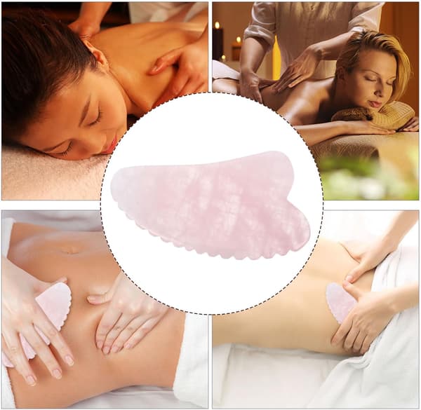 Jadeskrapa Guasha Skrapa Ansiktsmassageverktyg för Kroppsterapi Massageverktyg
