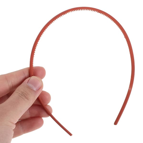 11 stk. tynne PS-hårbånd for kvinner, 0,5 cm plastikkhårbøyle