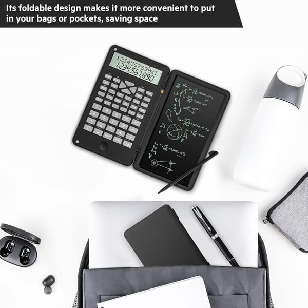 Calculator, Scientific Calculators 12-Digit Calculator with Writing Tablet