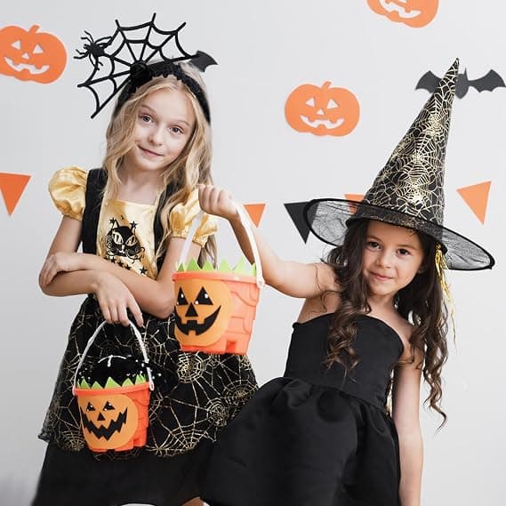 (Sort) Halloween Edderkoppespind Hårbøjle Cosplay Maskerade Edderkop