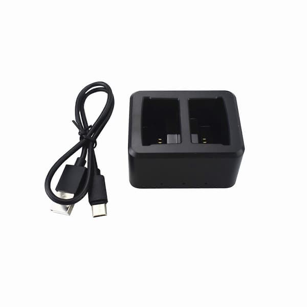Fjernkontrollleker 2-i-1 Lader For MJX B7 7 F30 HS510 Drone Litiumbatterilader