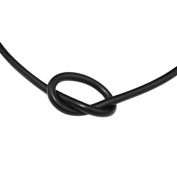 Sort UL2464 18AWG 8-leder multikernekabel - 1 meter: Fleksibel og pålidelig til intern kabling