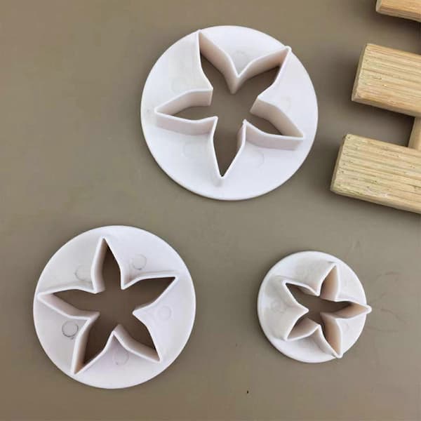 Fondant Molds Five-Pointed Star Shaped Cookie Cutter Fondant Cake Molds