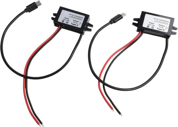 Robust design på denna USB C från DC-källor Vattentät Stepdown-omvandlare Spänning