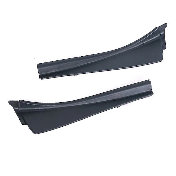 (pow yeah!) 2 pcs for Nissan Qashqai J10 2008 2009 2010 2011 2012 2013 2014 2015 Front Windshield Wrap Corner Trim Wiper Side Trim Cover Cap