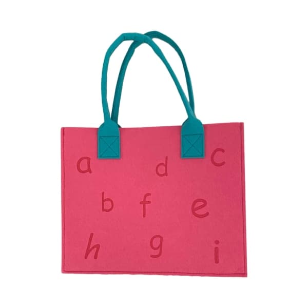 Portable Storage Bag Top Handle Bag Chic and Functional Handbag Felt Bag