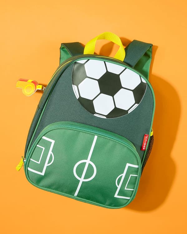 Toddler Backpack, Preschool Age 3-4 Years, Football