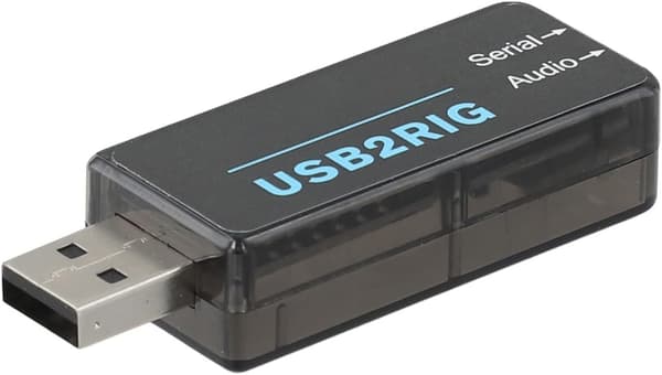 Audio Connection AUDIO2RIG USB-adapter designet til dine amatørradiobehov, forenklet værktøj specifikt