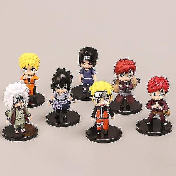 12 stk/sæt Naruto Anime Shippuden Hinata Sasuke Itachi Kakashi Gaara