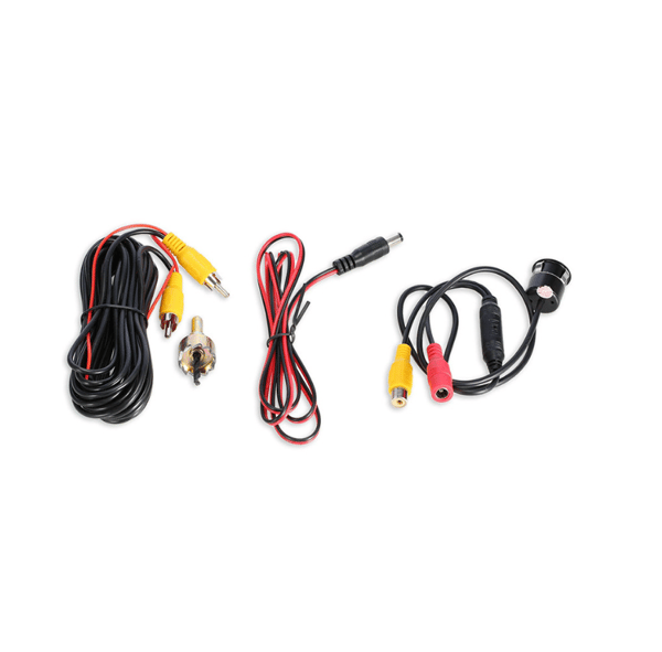 18,5 mm Integrated Rear Camera, Mini Reversing Camera with 8 LED Lights, Viewing Angle: 170° + RCA Connection + Water Resistant + DC 12V