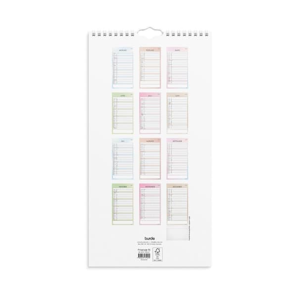 Familjekalender Tydlig 2027