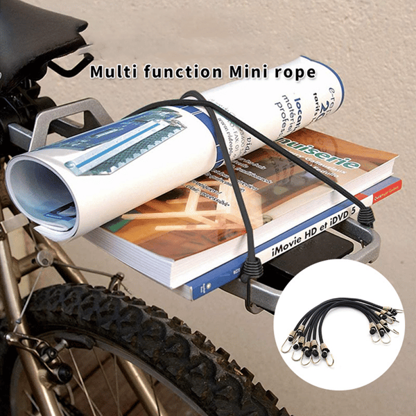 20 stk. 10-tommer Mini Bungee-snore Gummi Elastiske Bungee-snore