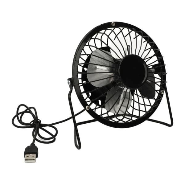 【PP】Soldrevet ventilator 5W USB 360 graders justerbart solpanel drivhusventilator til udendørs hønsehus hundehus