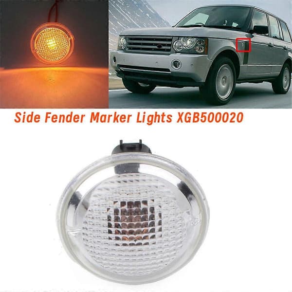 Fender Sidemarkeringslys XGB500020 til Land Rover Range Rover L322 03-12 Blinklys