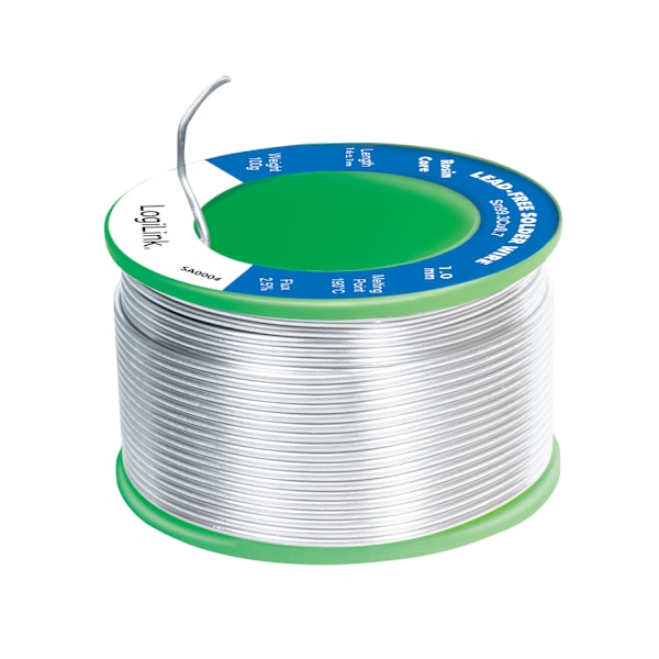 Lyijytön juotostina 1mm 100g Silver