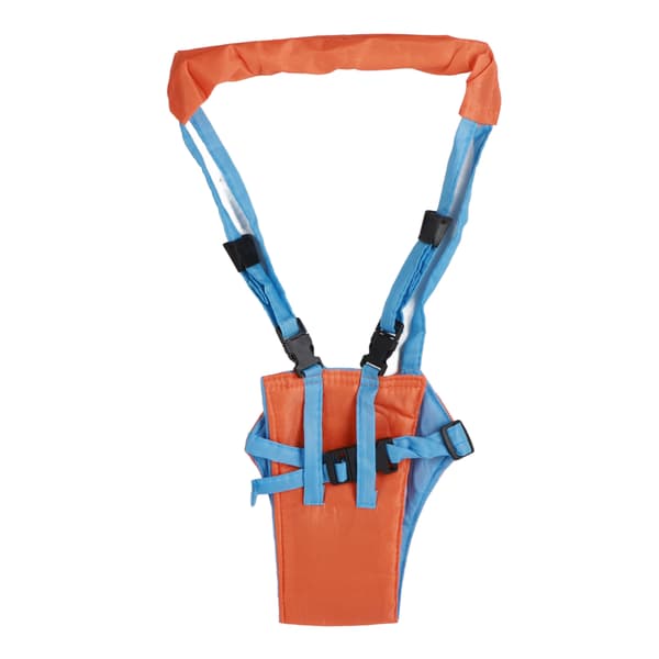 Baby Walking Harness Ergonomic Design Comfortable Handheld Infant Assistant Belt Orange