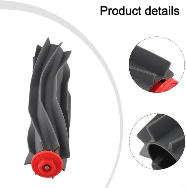 Hovedbørste Eufy 1 Pro S1 Robot Tilbehør Nem Robust til Støvsuger Rulle Nylon Plastik Installation