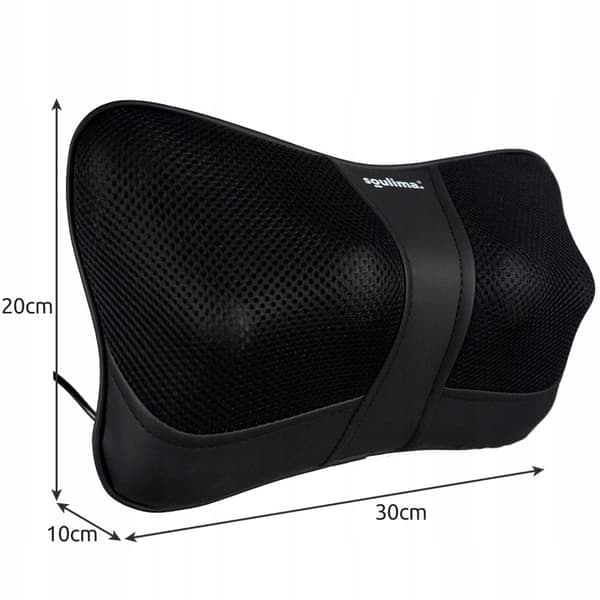 Massagekudde med värme och vibrationer {hw}