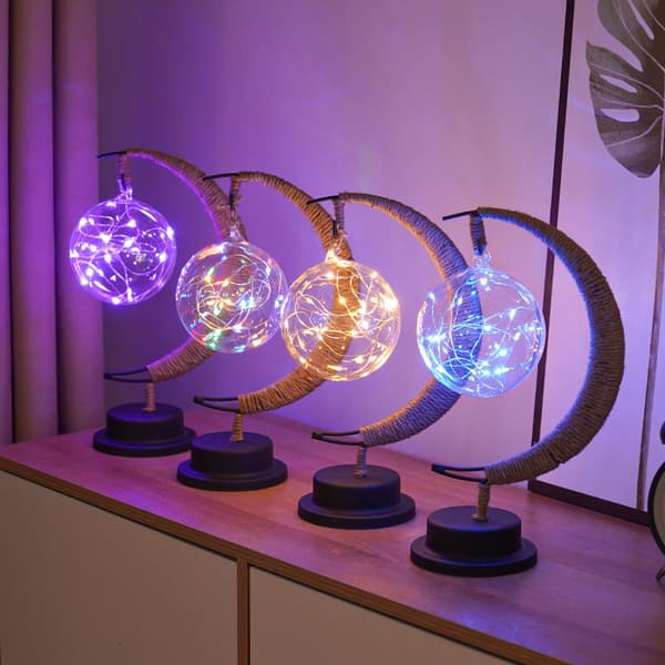 Warm Colors, Attractive Moonlight - Hanging Moonlight Night Light