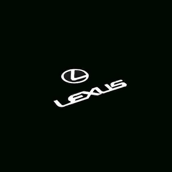 2 stk. passer Lexus LS RX ES IS LX Lexus Dørprojeksjons Atmosfærelys
