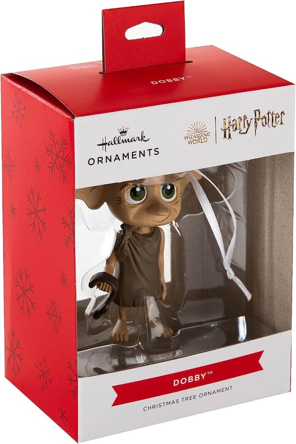 Harry Potter Dobby the Elf Julgransprydnad, Harry Potter Dekoration, Julhängande Prydnad, Julklappar