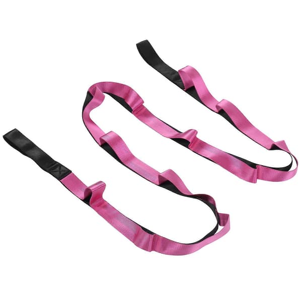 Stretchrem Yoga Nylon Elastiskt Band Träningsutrustning för Hemmaträning Flexibilitet Pilates