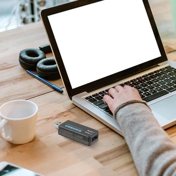 Audio Connection AUDIO2RIG USB-adapter designet til dine amatørradiobehov, forenklet værktøj specifikt