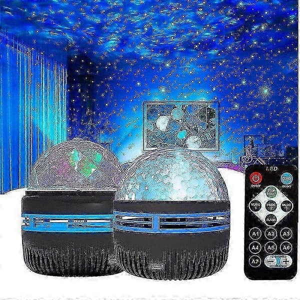 Aurora Projector Northern Lights LED Night Light Rechargeable Galaxy Star Projection