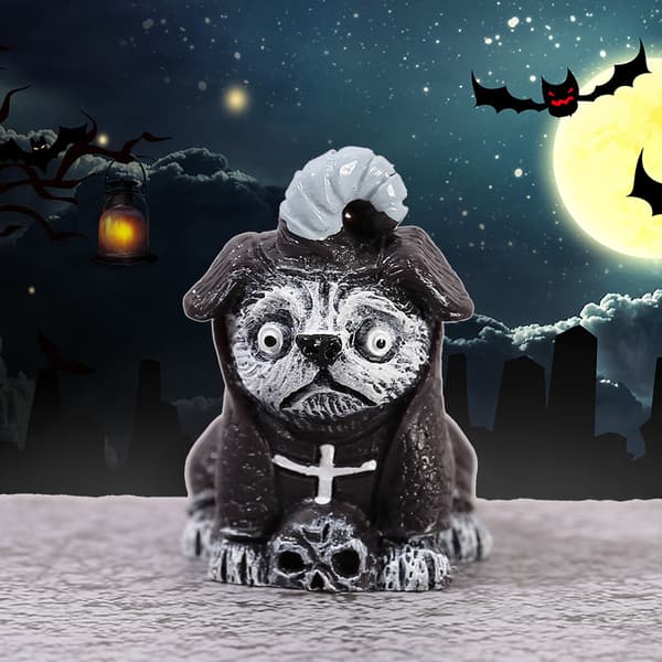 11-pak Halloween-pynt, miniaturelandskab, gør-det-selv-tilbehør, krystal