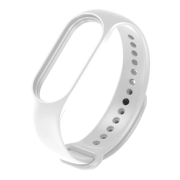 Silicone Bracelet Xiaomi Mi Band 5/6 White