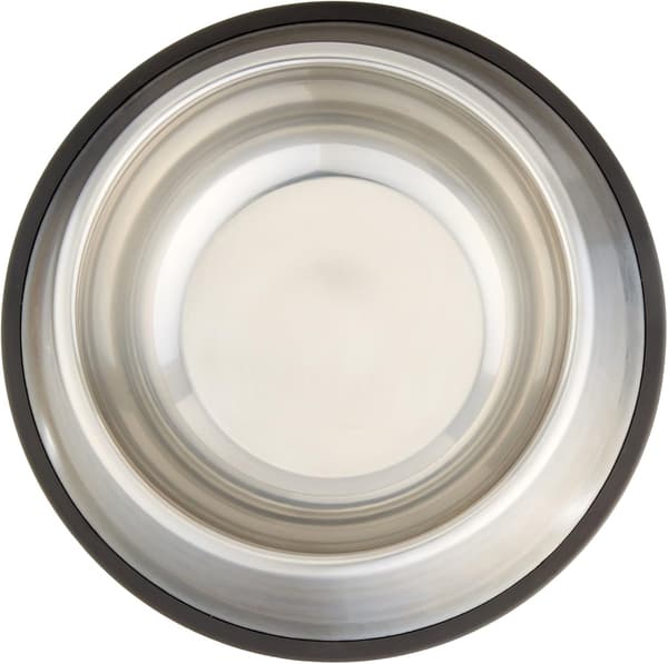 Hundeskål i rustfrit stål (11 x 3 tommer)