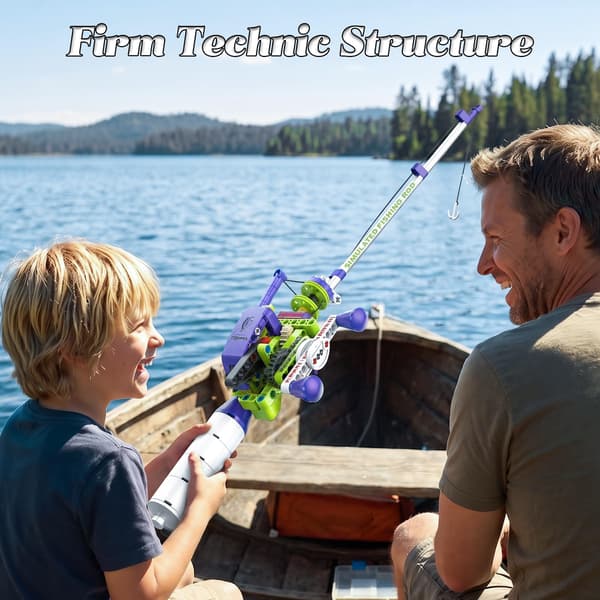 Fishing Rod Building Kit Mechanical Reel Model Kit For 8+ Enthusiasts