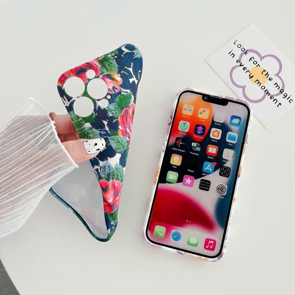 Lille blomstret TPU-cover til iPhone 12 Pro Max