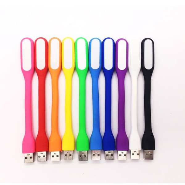 9 stk Bærbar Mini USB LED Fleksibel Natlampe Superlys Bo