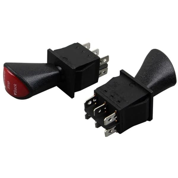 Låsende vippebryter -Av-Revers DPDT 6Pin KCD4-604-6P Bilbryter