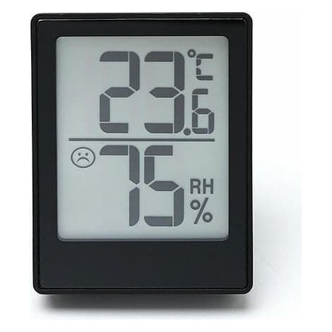 UlisemMini Innendørstermometer, Høypresisjonshygrometer, ℃/℉ Omkoblingsbar