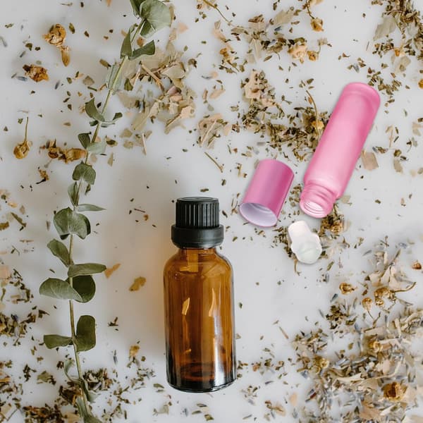 10 st 10 ml rosa glas roll-on flaskor parfym underflaskor behållare påfyllningsbara för resor och eteriska oljor