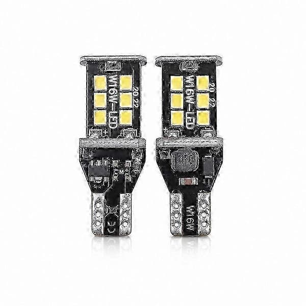 2x T15 W16W Canbus LED-pærer 2835SMD til bilens baklys