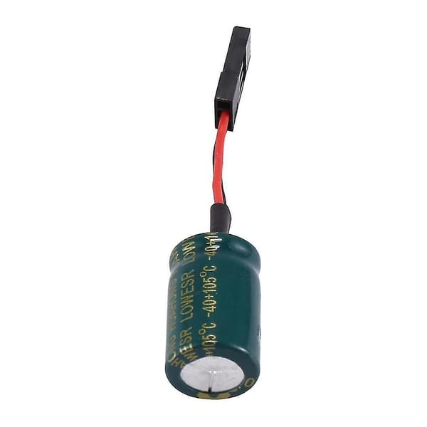 5 st 3300uf 16v spänningsskydd A3 Flight Control Receiver Kondensatorskydd Med Plugg För Rc D