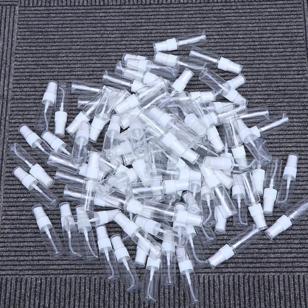 12st 20ml Sprayflaskor Underförpackning Presspump Smink Påfyllningsbara Behållare för Resor och Kosmetisk Användning