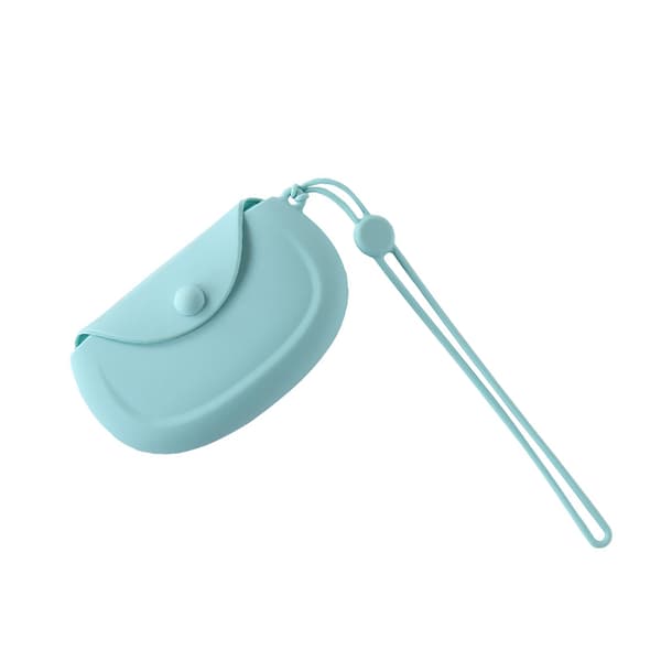 Denture Case - Silicone Travel Case for Braces Green Green Green