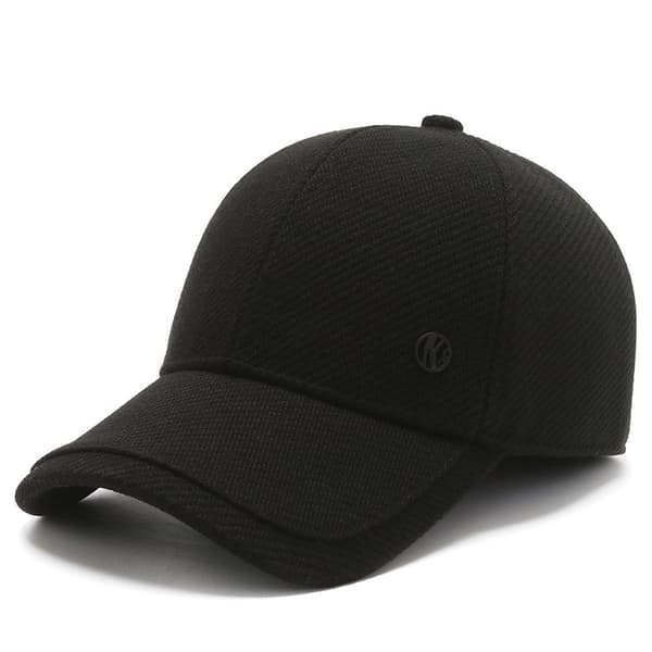 Herrhatt för medelåldern, vinter, ull, baseballkeps, utomhus, varm keps, mellan