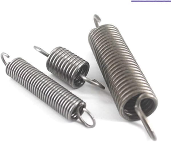 Double Hook Spring Compressed Spring - 2pcs Extension Springs 2mm Thickness Steel Tension Spring 60-100mm with Hooks (Size: 2.5x20x100mm, 2.5x (FMY)