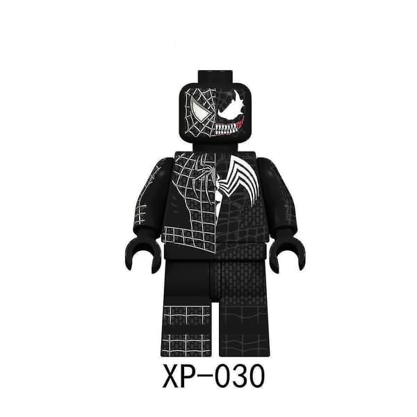 8 stk. superhelte Deadpool Venom Batman Thor dukkelegetøj børn samlet byggeklodslegetøj