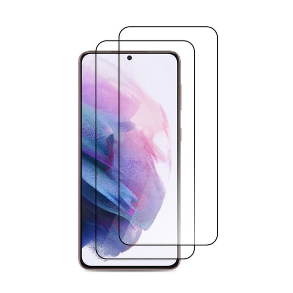 3-pack - Samsung Galaxy S21 Tempered Glass Screen Protector